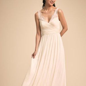 BHLD (Anthropologie) Fleur Dress (Color: Blush)